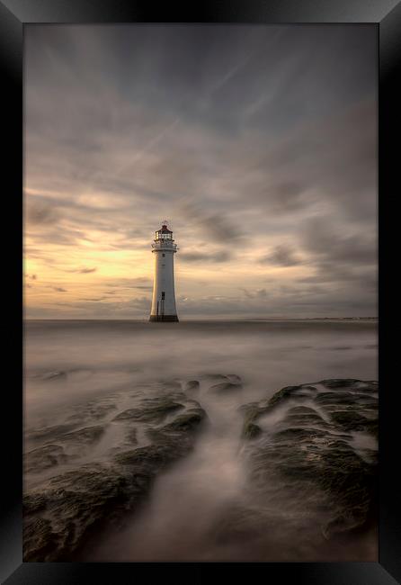 A portrait of Perch Rock lighthouse Framed Print by Paul Farrell Photography