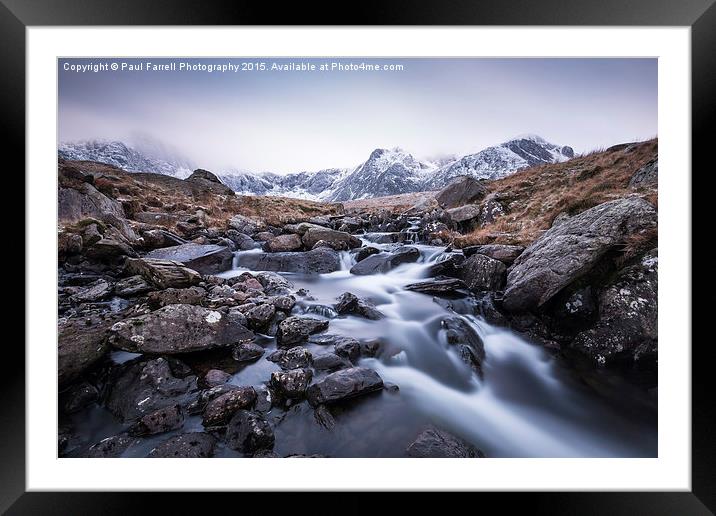  Tryfan, Snowdonia Framed Mounted Print by Paul Farrell Photography