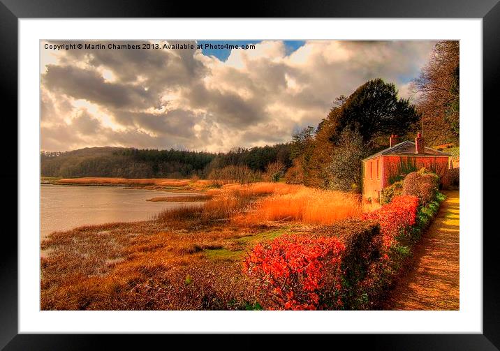 Ferrymans Cottage Framed Mounted Print by Martin Chambers