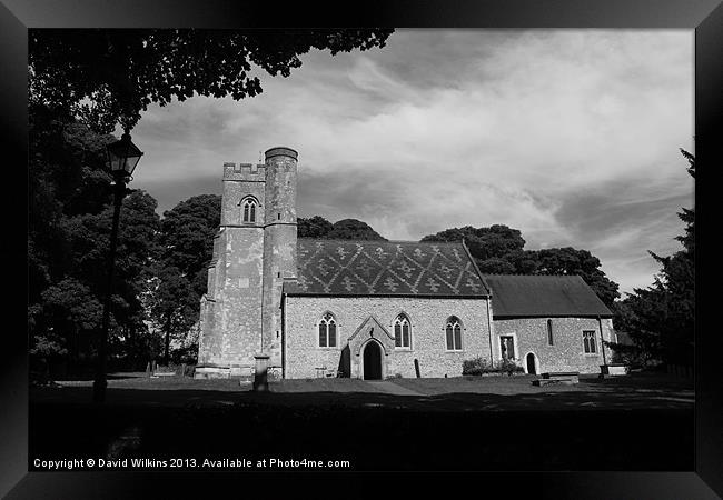 St Mary the Virgin Church, Kensworth Framed Print by David Wilkins
