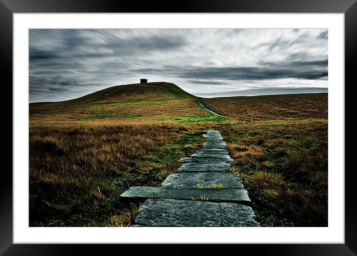 RIVINGTON PIKE Framed Mounted Print by Scott Taylor