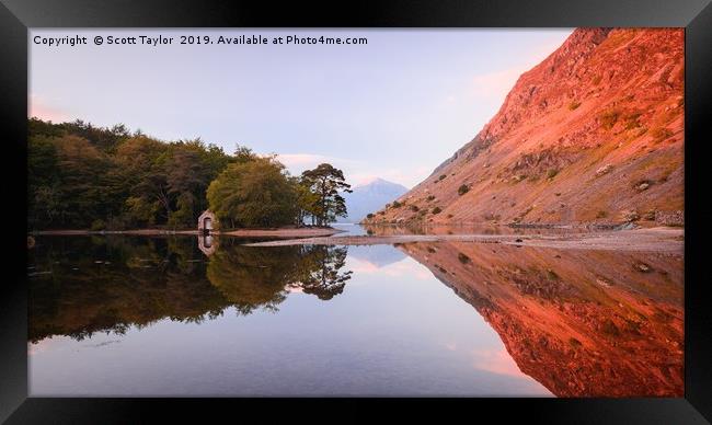Wastwater, Western Lakes  Framed Print by Scott Taylor