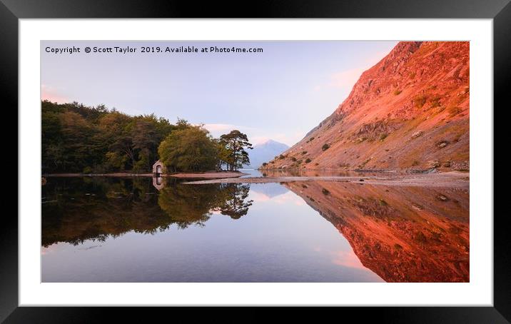 Wastwater, Western Lakes  Framed Mounted Print by Scott Taylor