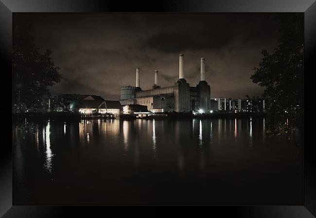 Battersea Power Station Framed Print by Jason Green