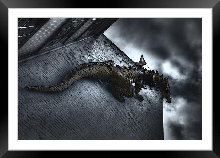 Doorman Framed Mounted Print by Jason Green