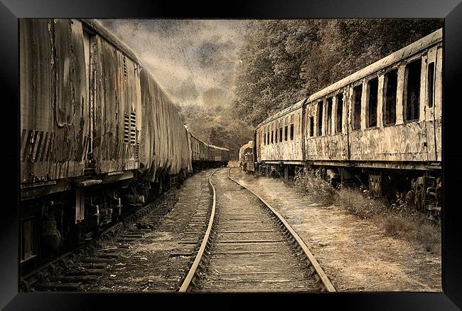 End of the Line. Framed Print by Jason Green