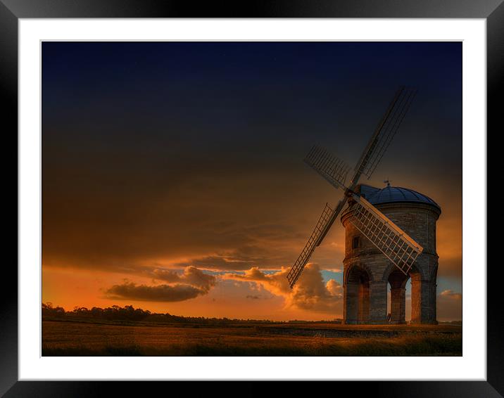 Chesterton Windmill Framed Mounted Print by Jason Green