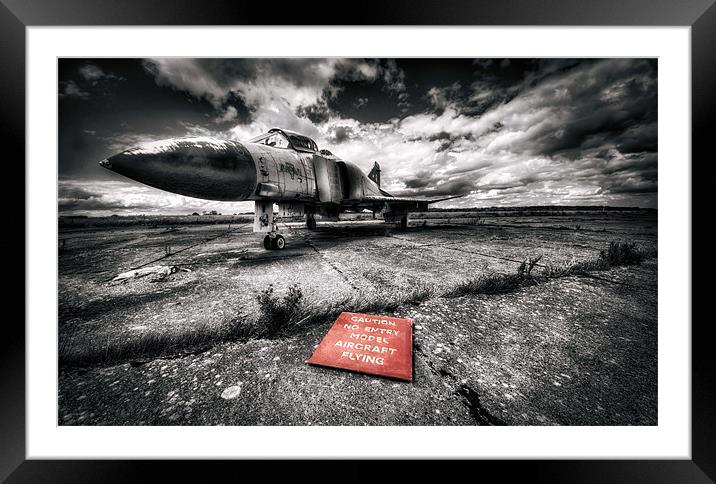 Caution! Framed Mounted Print by Jason Green