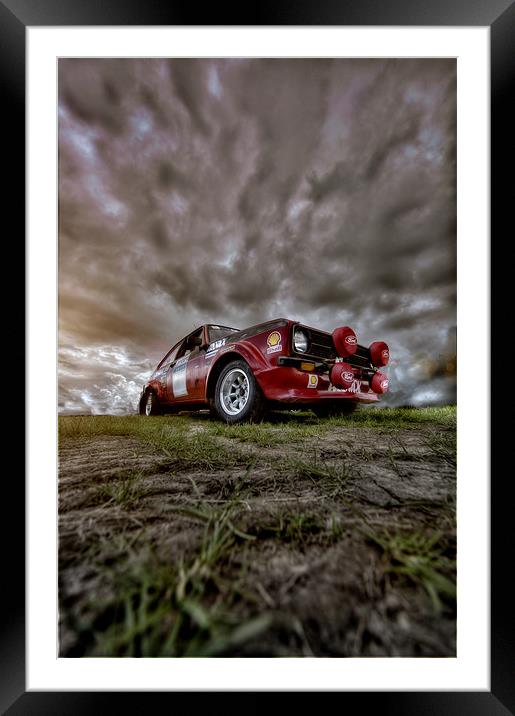 Escort Framed Mounted Print by Jason Green