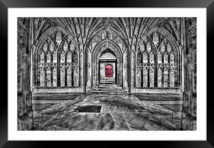 Red Doors Framed Mounted Print by Jason Green