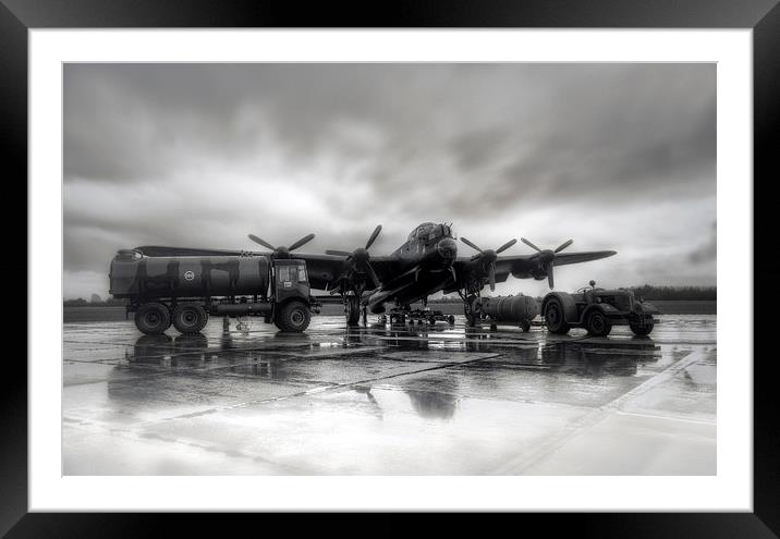 Avro Lancaster Framed Mounted Print by Jason Green