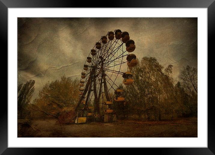 Pripyat Amusement Park Framed Mounted Print by Jason Green