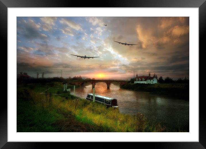  Return to Base Framed Mounted Print by Jason Green