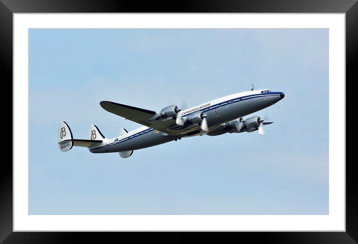  Lockheed Constellation Framed Mounted Print by Jason Green