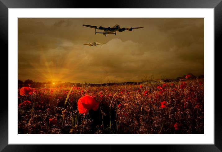 Lest We Forget Framed Mounted Print by Jason Green