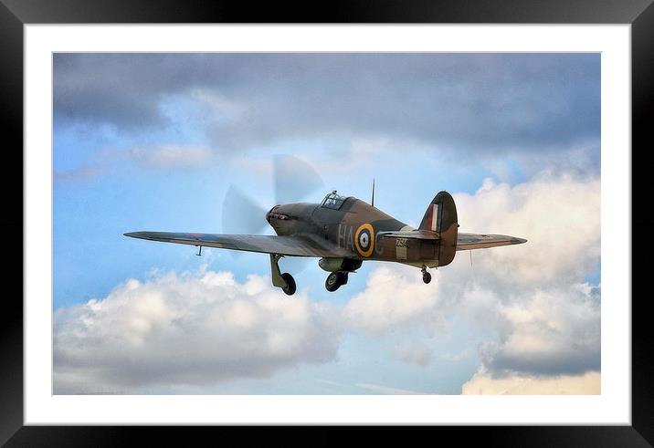 Hawker Hurricane Z5140 Framed Mounted Print by Jason Green