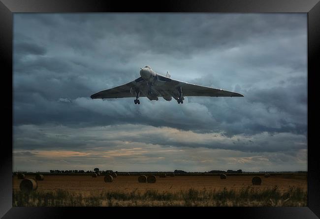  Vulcan Bomber Framed Print by Jason Green