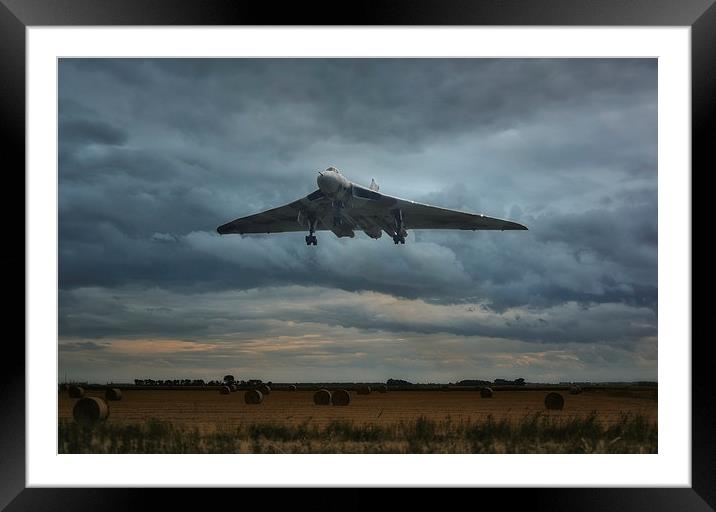  Vulcan Bomber Framed Mounted Print by Jason Green