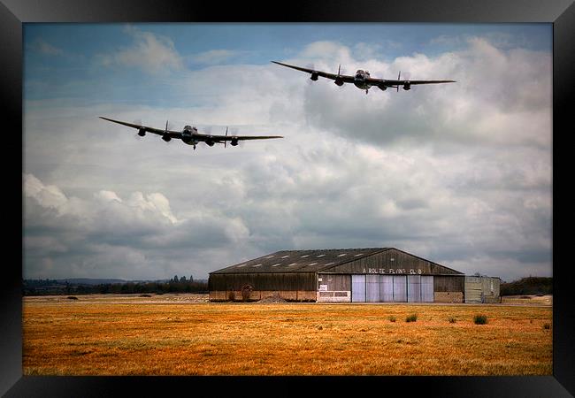  Lancaster Bomber  Framed Print by Jason Green