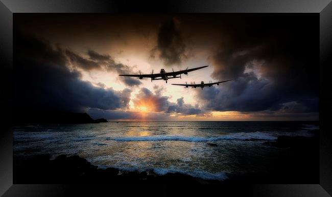  Lancaster Bombers Framed Print by Jason Green