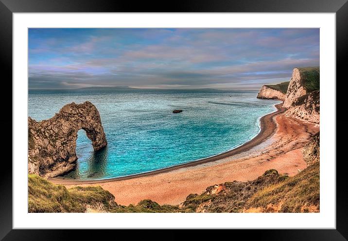 Durdle Door Framed Mounted Print by Jason Green