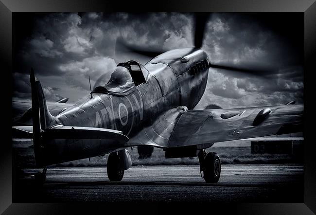  Spitfire Framed Print by Jason Green