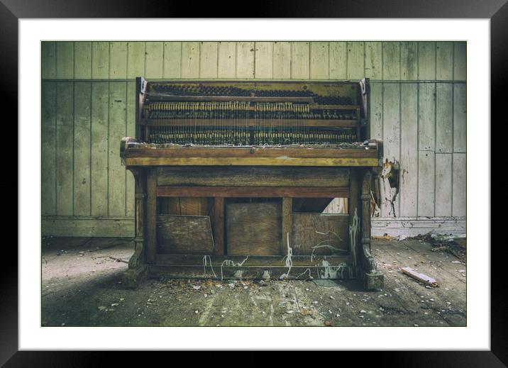 Swan Song Framed Mounted Print by Jason Green