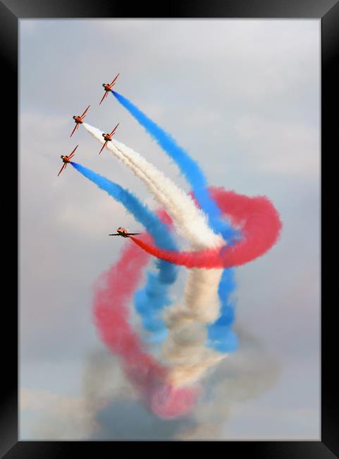 The Red Arrows Framed Print by Jason Green