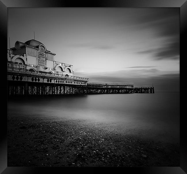 :Southsea pier: Framed Print by andrew bagley