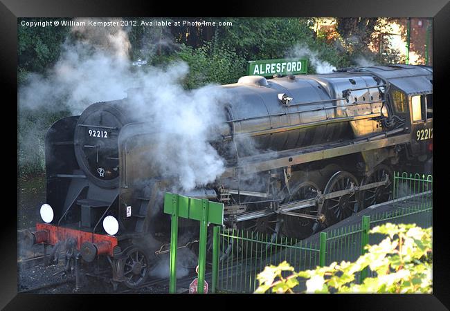 Standard Class 9F No.92212 Framed Print by William Kempster