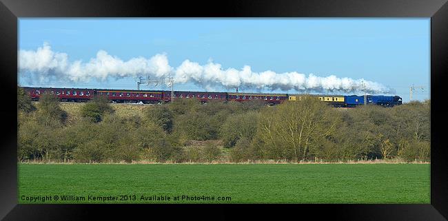 The Cathedrals Express Framed Print by William Kempster