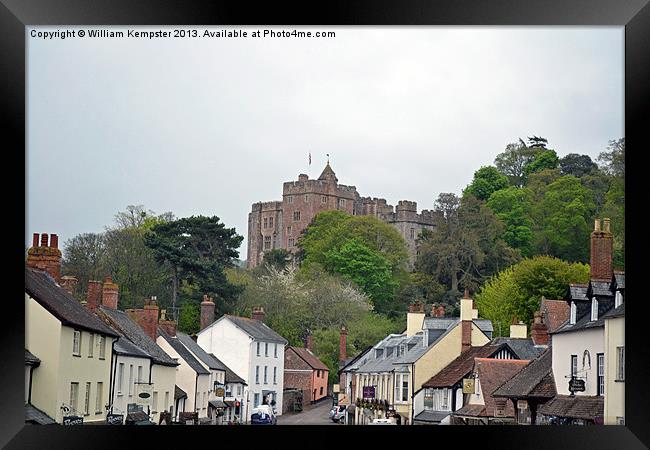 Dunster Castle Framed Print by William Kempster