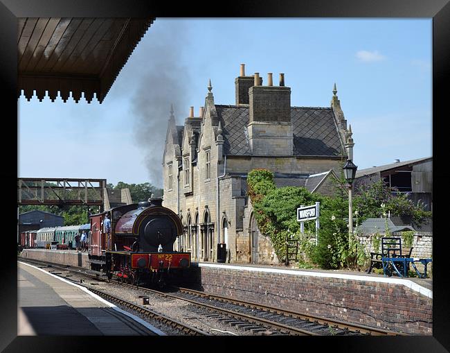 Wansford Station Nene Valley Railway Framed Print by William Kempster