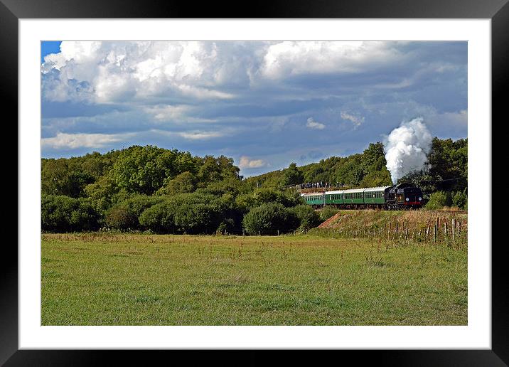 Swanage Railway Framed Mounted Print by William Kempster