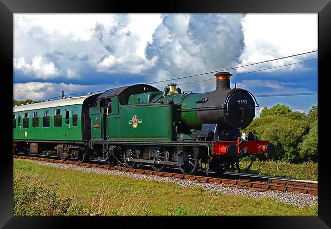 GWR Class 56XX No.6695 Framed Print by William Kempster