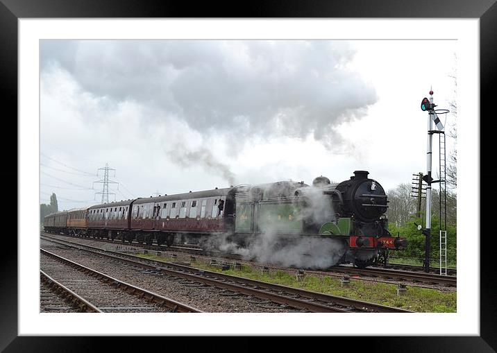 Great Northern N2 CLass No.1744 Framed Mounted Print by William Kempster