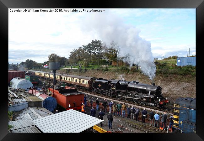  LMS Black 5 No.45379 Framed Print by William Kempster