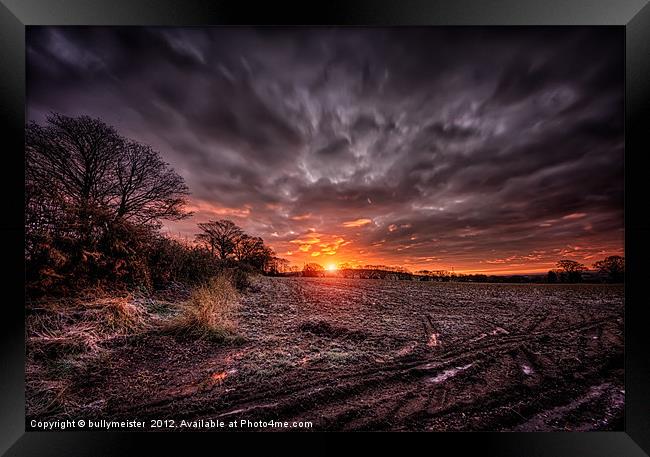 :Middle Earth: Framed Print by bullymeister 