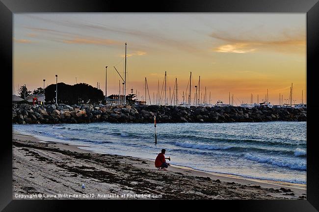 Contemplation Framed Print by Laura Witherden