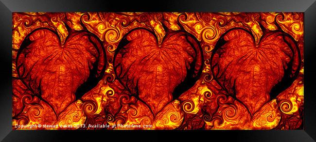 Love collection - lots of love Framed Print by stewart oakes