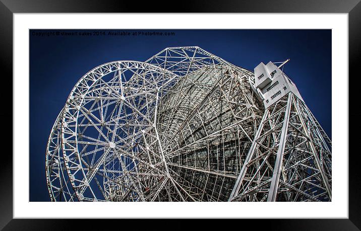 Jodrell Bank Observatory 2 Framed Mounted Print by stewart oakes