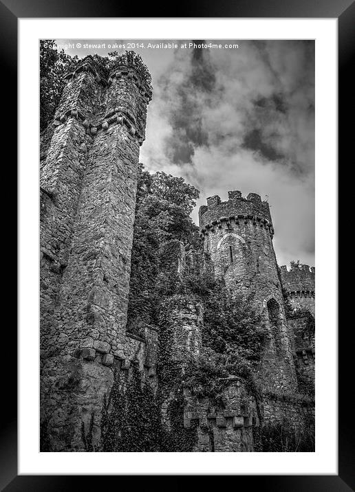Gwrych Castle Collection 16 Framed Mounted Print by stewart oakes