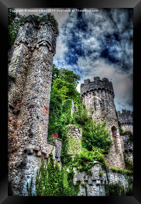 Gwrych Castle Collection 20 Framed Print by stewart oakes