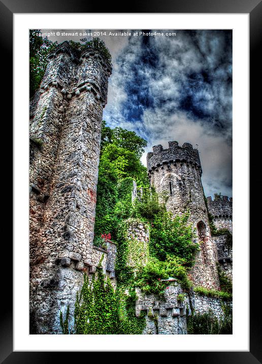 Gwrych Castle Collection 20 Framed Mounted Print by stewart oakes
