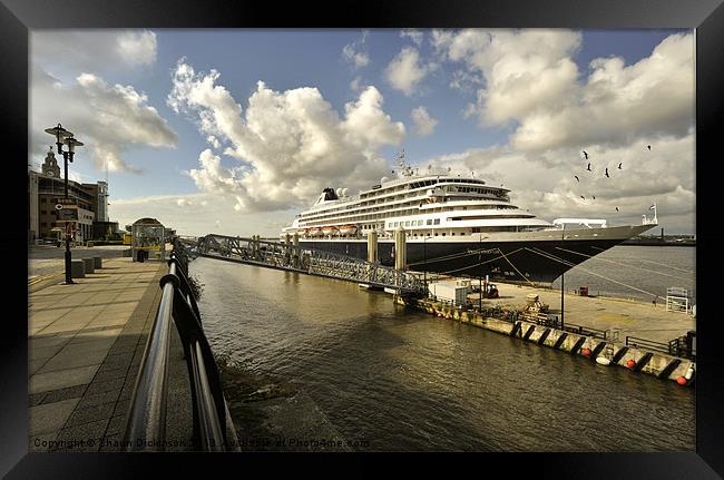 PRINSENDAM Framed Print by Shaun Dickinson