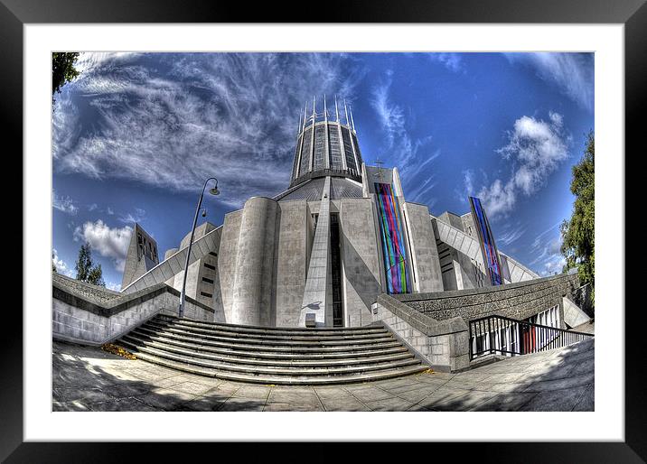 METROPOLITAN CATHEDRAL Framed Mounted Print by Shaun Dickinson