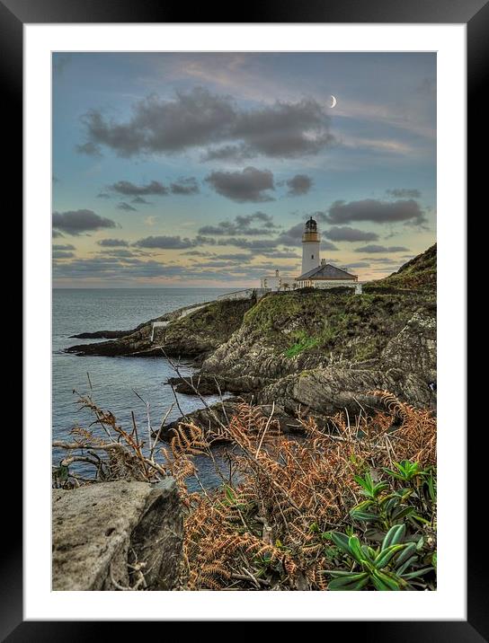 Douglas head Lighthouse Framed Mounted Print by Shaun Dickinson