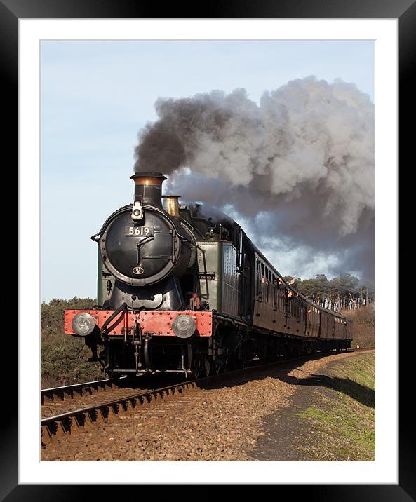 5619 on the NNR Framed Mounted Print by Howie Marsh