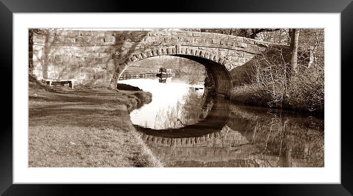 Bridge 53 Framed Mounted Print by Andrew Rotherham