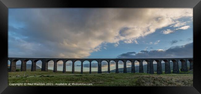 The Ribblehead Viaduct Framed Print by Paul Madden